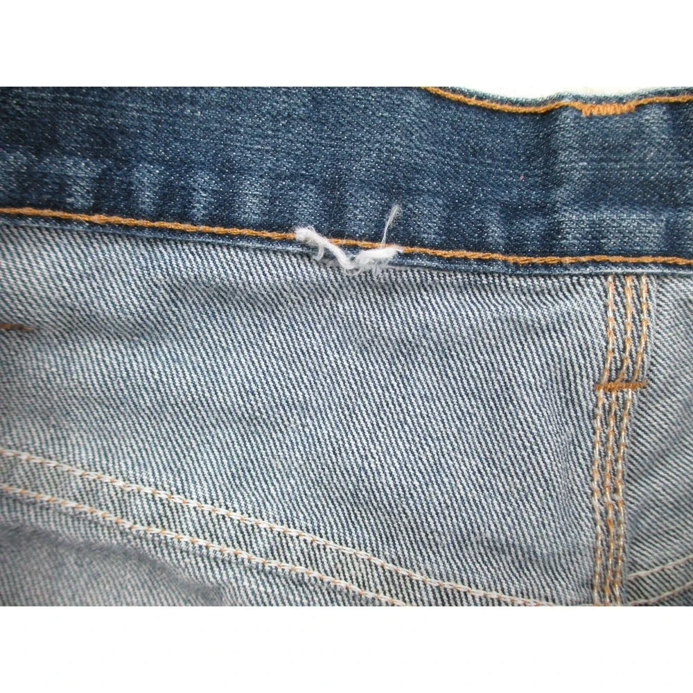 Carhartt Pants Mens 40 Blue Denim Jeans Straight Workwear‎ Casual 40X29*